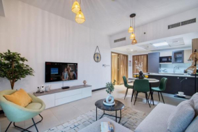 Spacious 1BR Sleeps 4,Pool, Gym and Rooftop Terrace